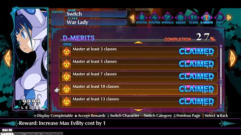 disgaea 6 increase evility slots